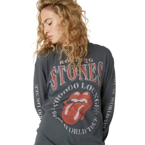 Tops - DAYDREAMER ROLLING STONES VOODOO LOUNGE OVERSIZED LONG SLEEVE Size S